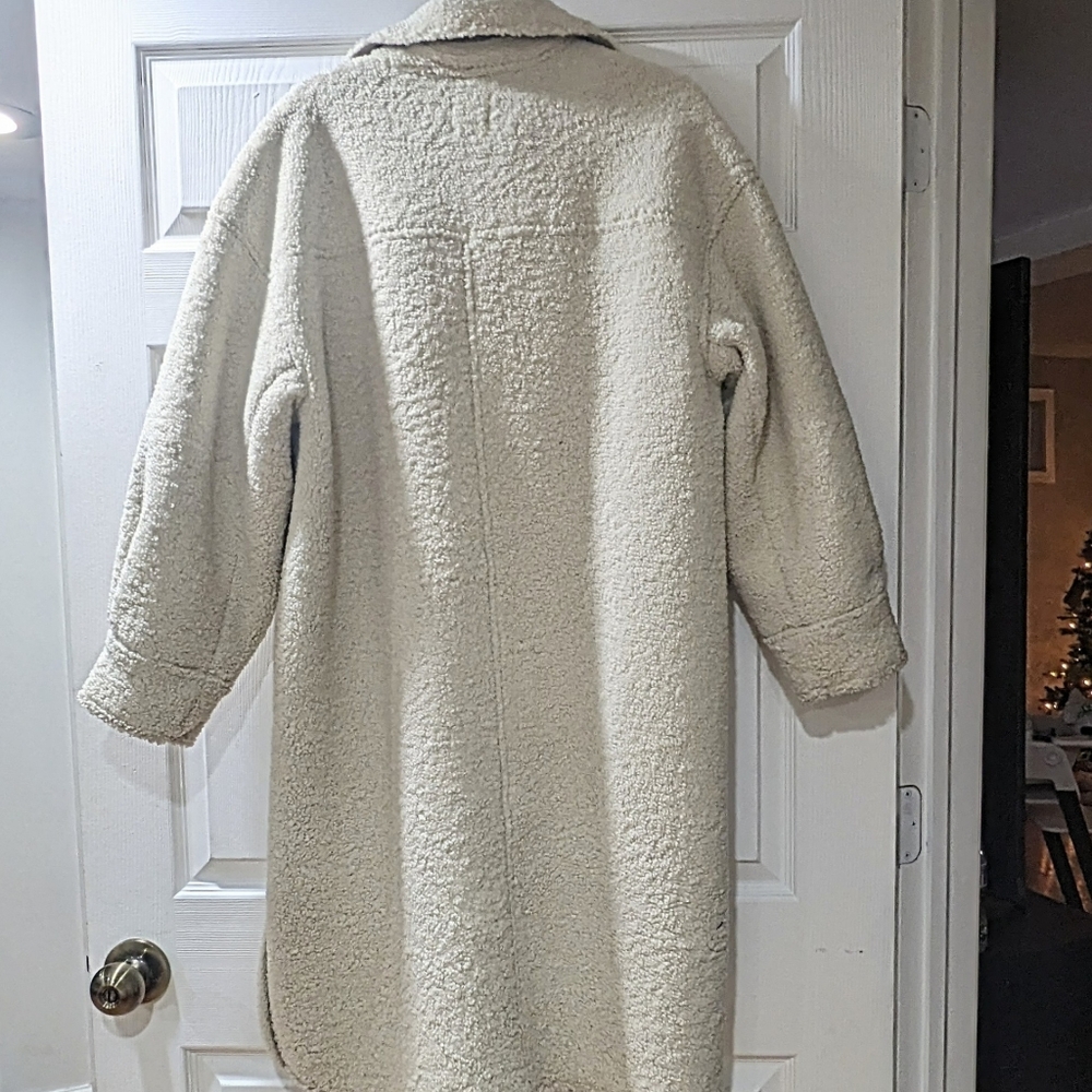 Sold Teddy coat jacket - Picture 5 of 7